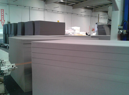 Horizontal Cutting Foam Horizontal Cutting Foam