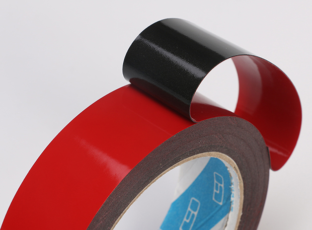 Cross linked Polyethylene Foam Tape with Red Liner Backing