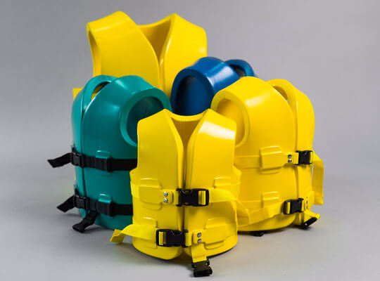 Vinyl Dip Coating for Floating Life Jackets